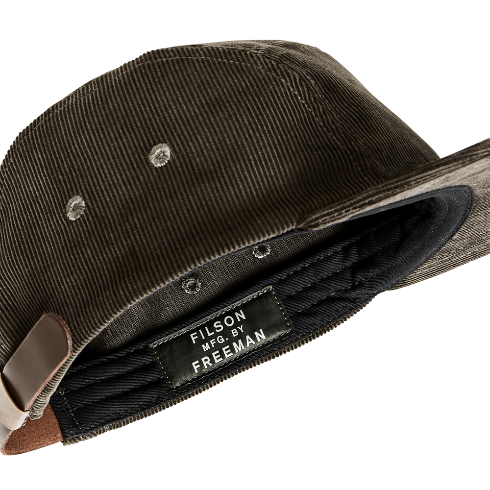 Alternate view of the Filson Filson X Freeman 5 Panel Cap - Peat