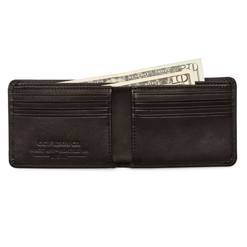 Alternate view of the Filson Tin Cloth Outfitter Wallet - Flyway Green