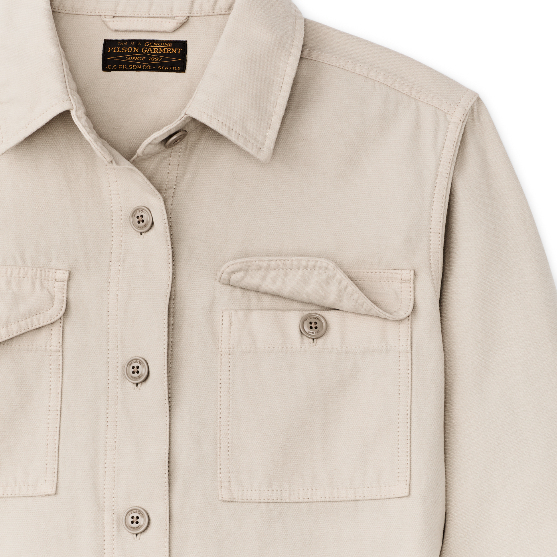 Women's Field Jac-shirt - Feather Gray