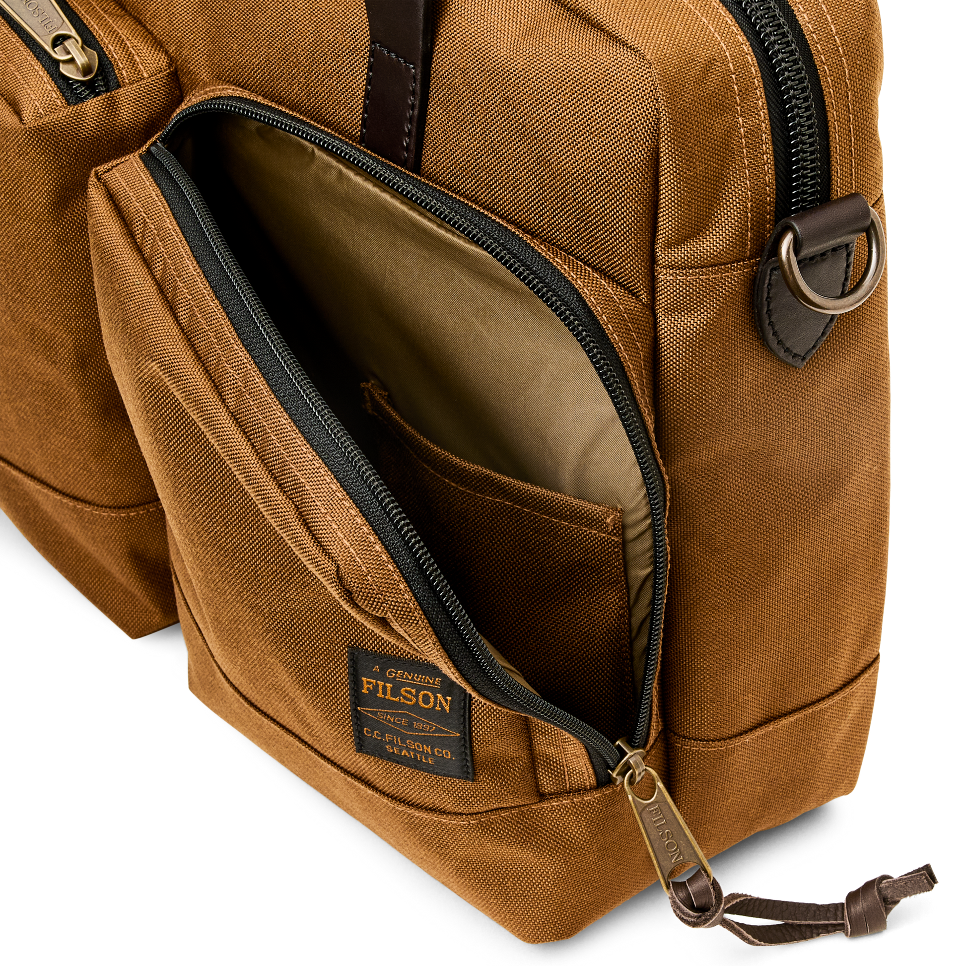 Dryden Briefcase - Whiskey | Filson Dryden Briefcase - Whiskey | Filson