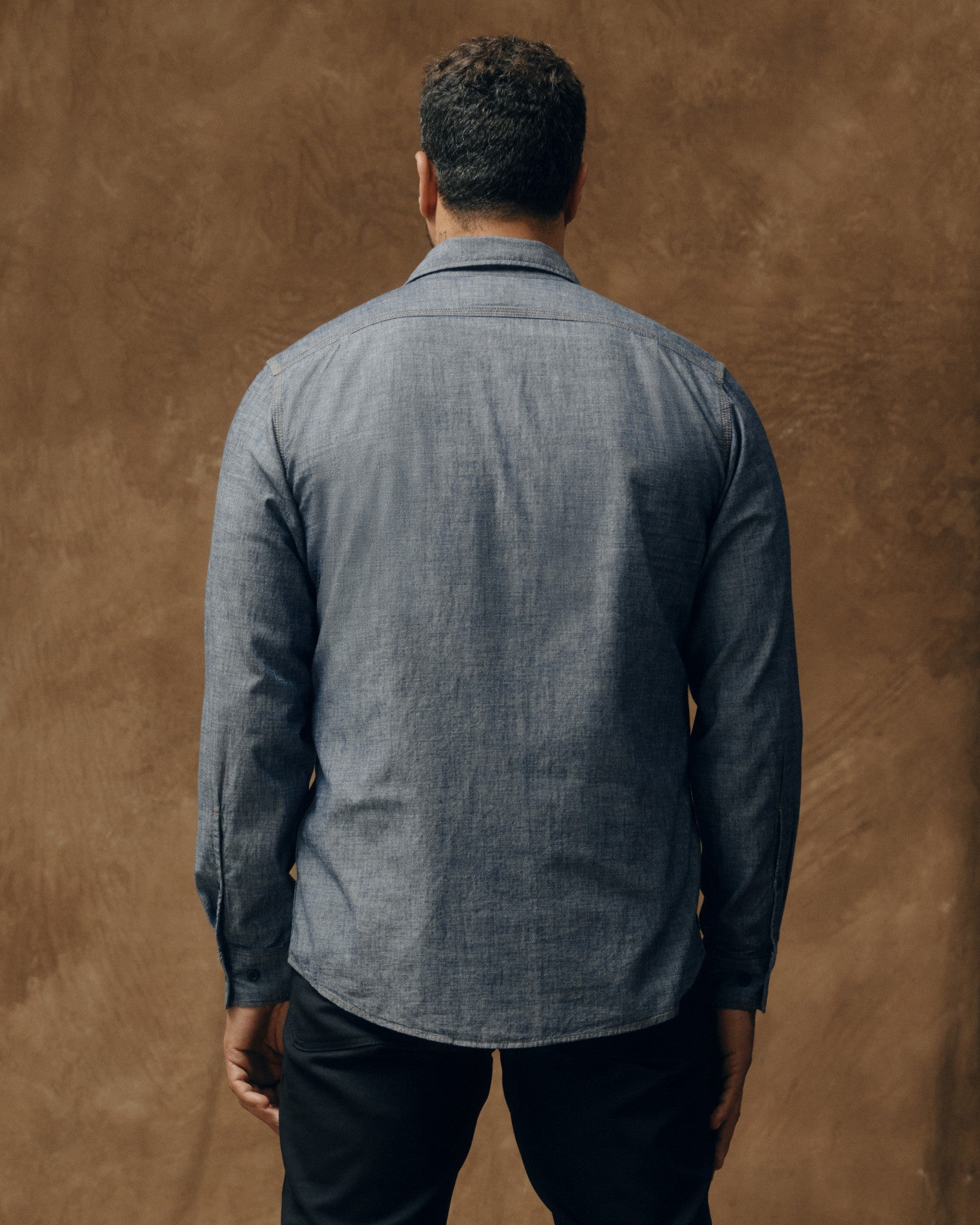 Men's Long Sleeve Chambray CPO Shirt | Filson