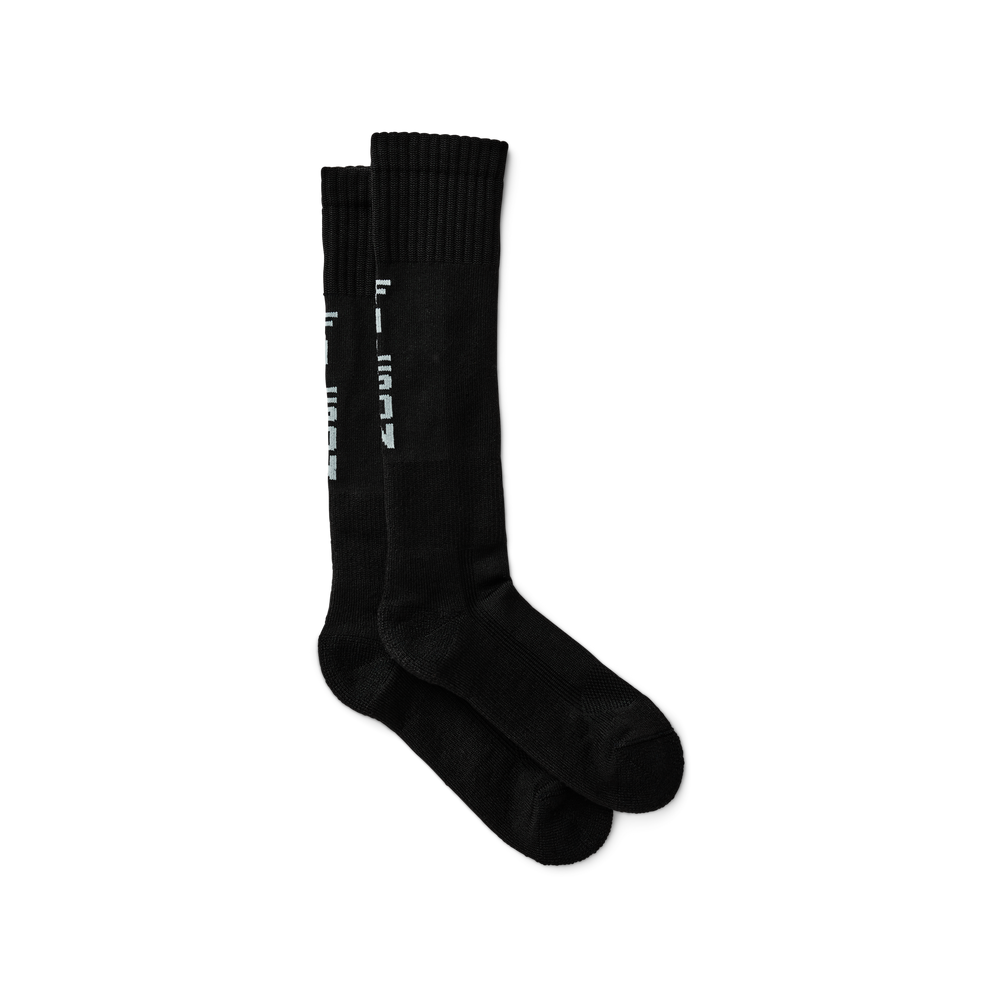 Front-facing image of the Filson Technical Boot Socks - Black