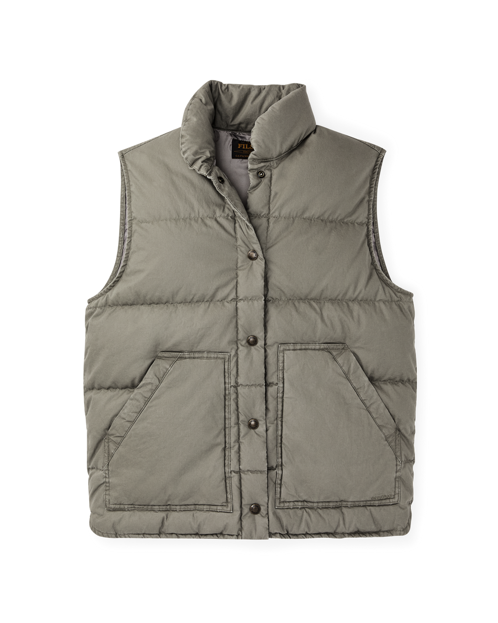 Women's Heritage Cotton Down Vest - Smokey Olive
