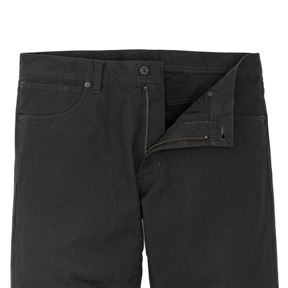 Dry Tin Cloth 5-Pocket Pants - Raven