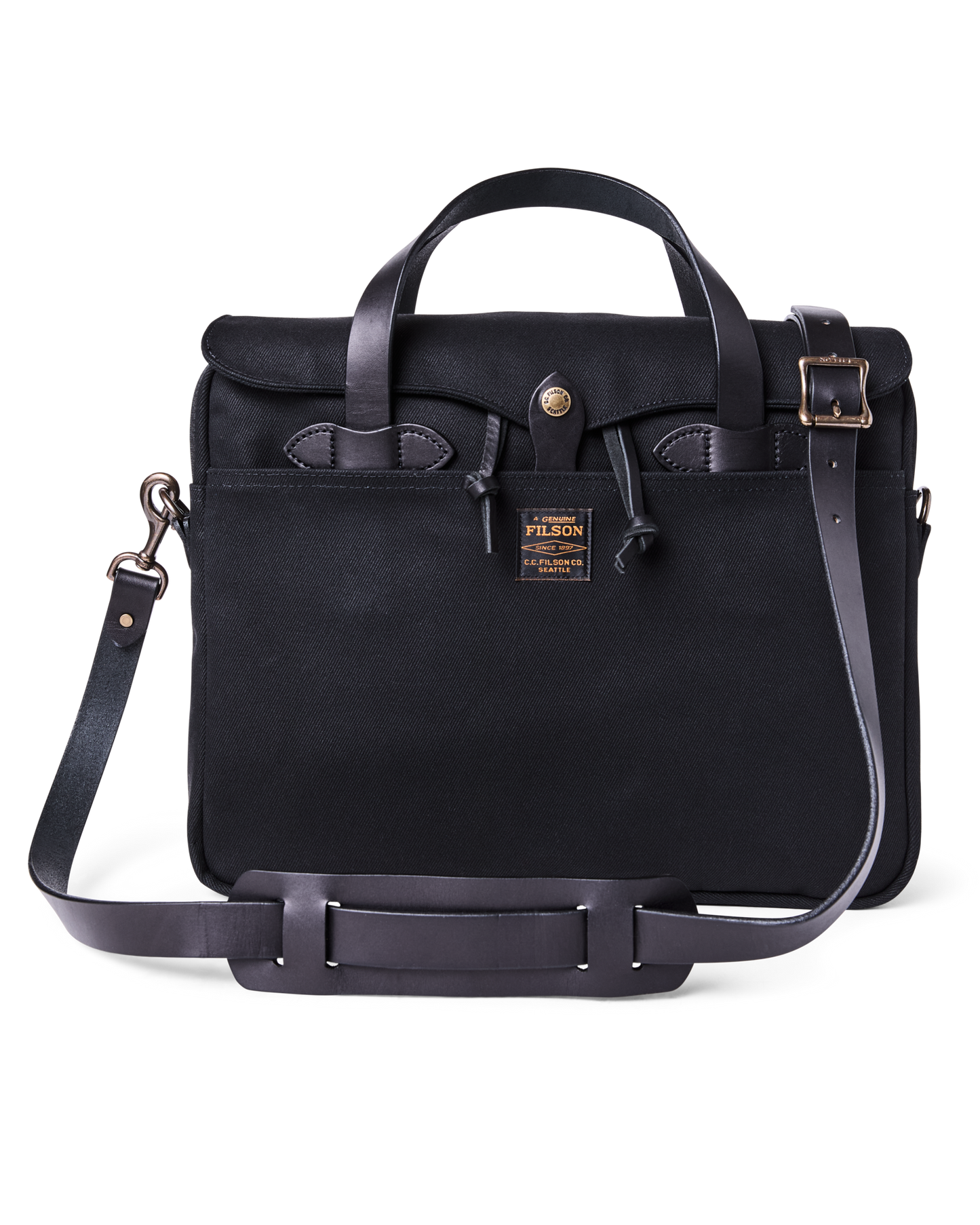 Rugged Twill Original Briefcase - Black