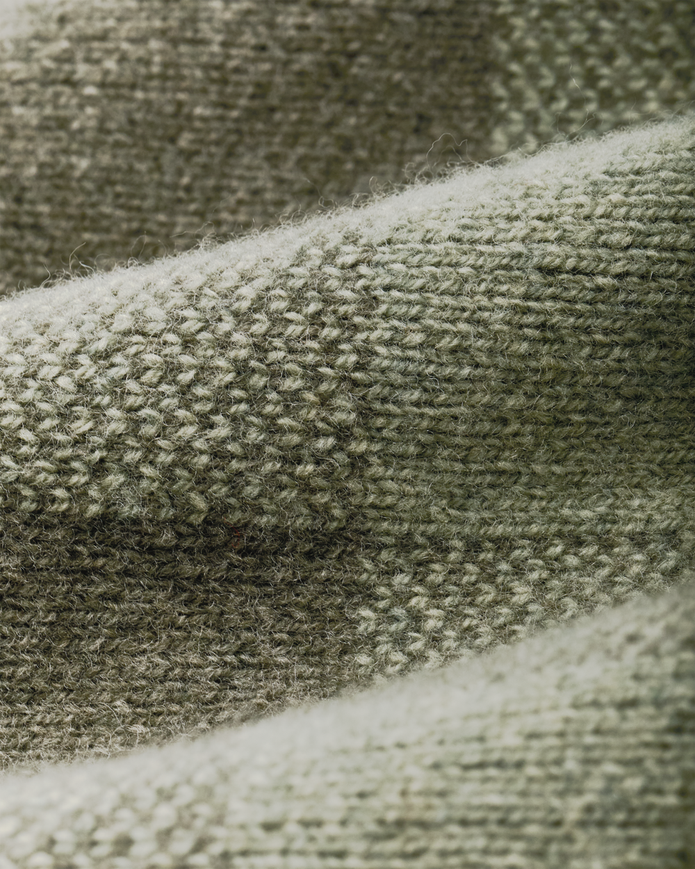 Women's Wool Cardigan Vest - Olive Check