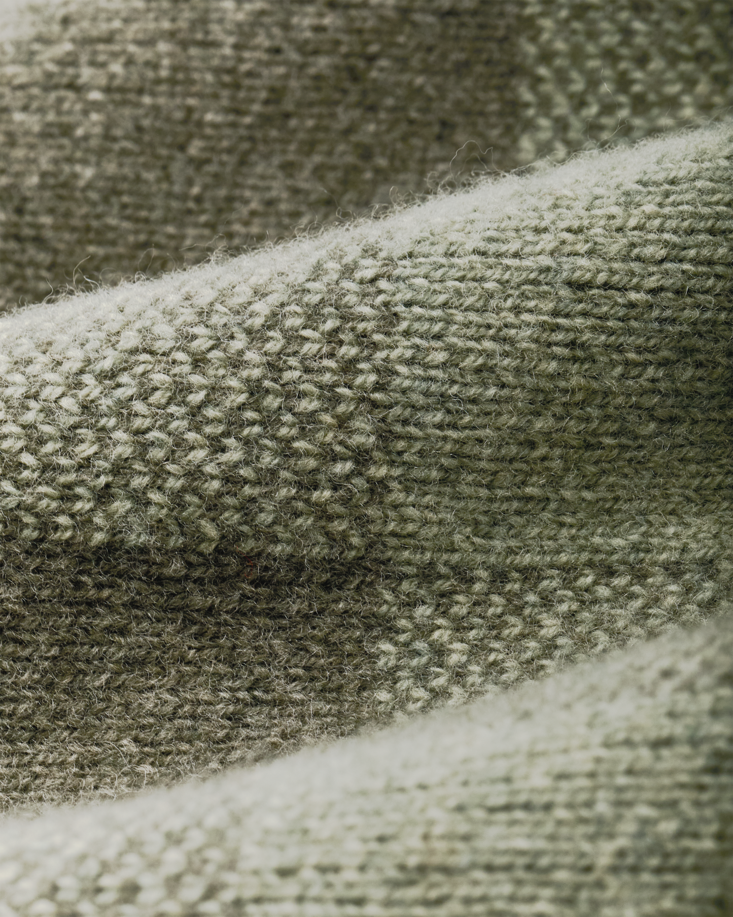 Women's Wool Cardigan Vest - Olive Check