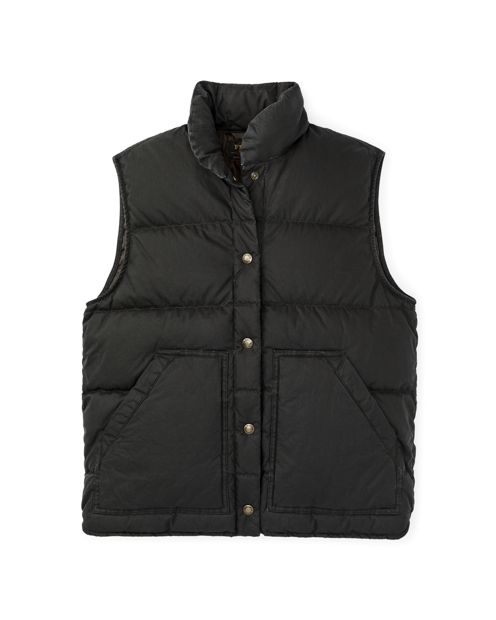 Women's Heritage Cotton Down Vest - Black