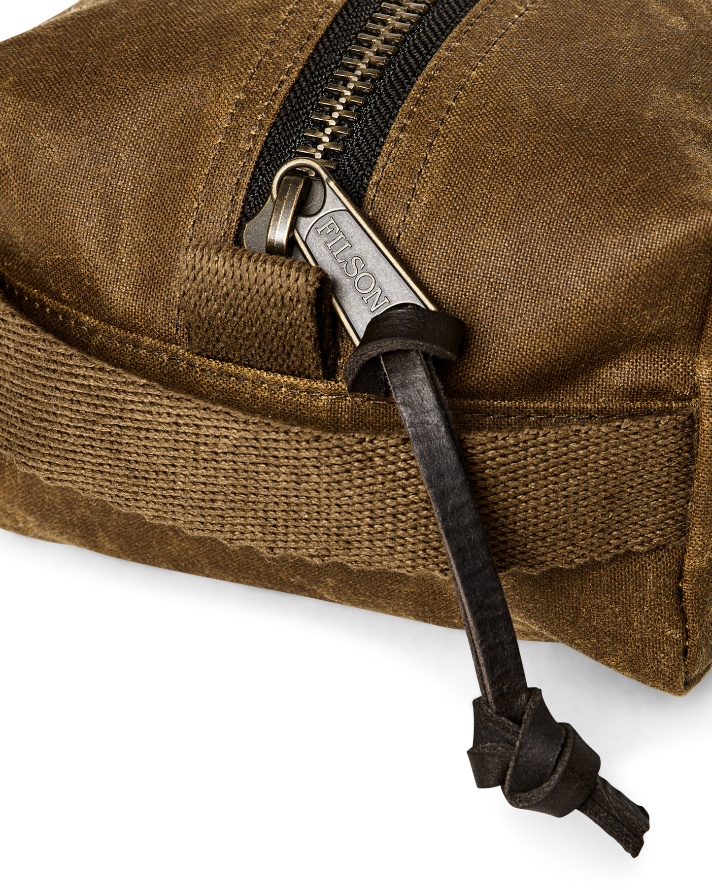 Alternate view of the Filson Tin Cloth Travel Kit - Dark Tan
