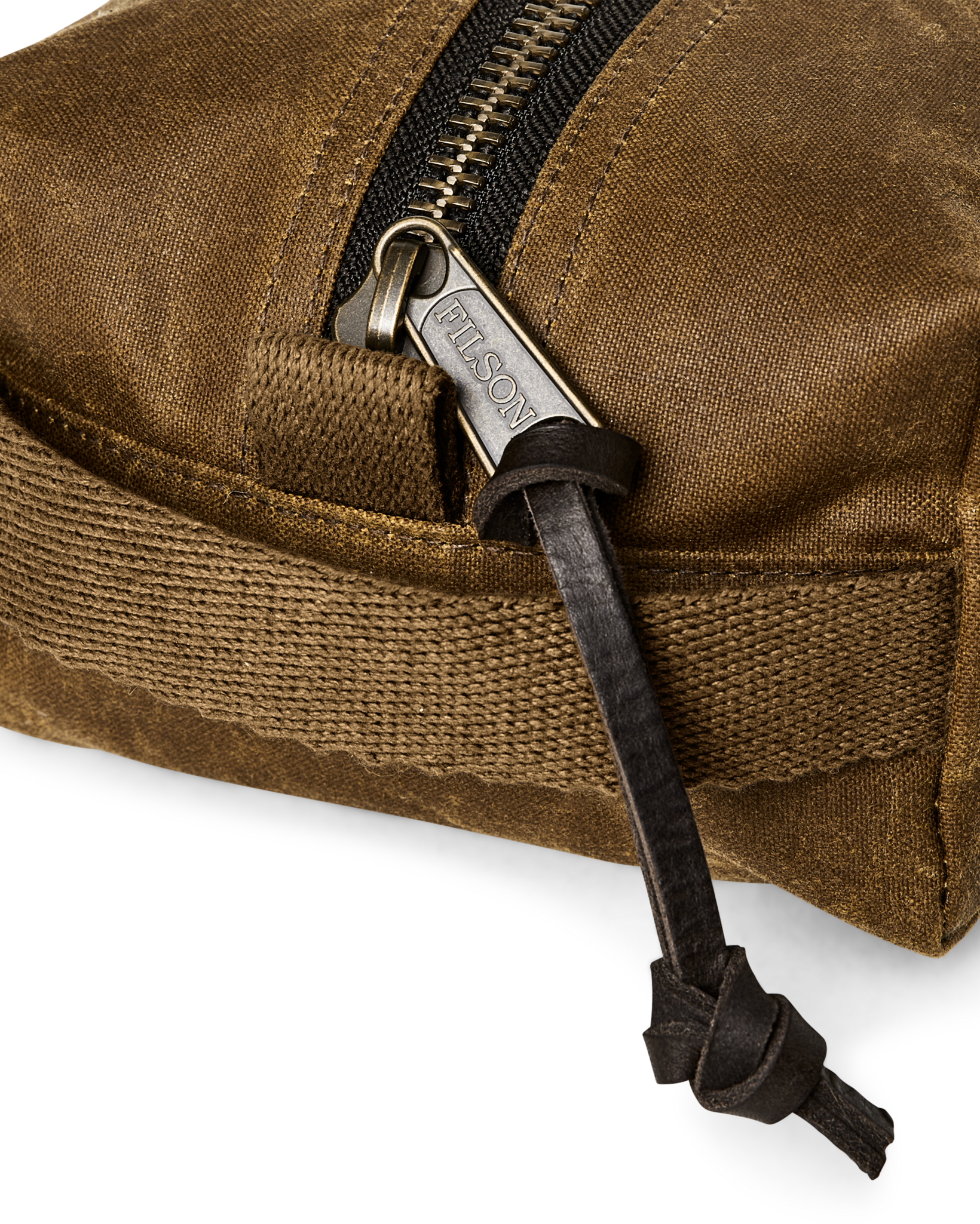 Alternate view of the Filson Tin Cloth Travel Kit - Dark Tan