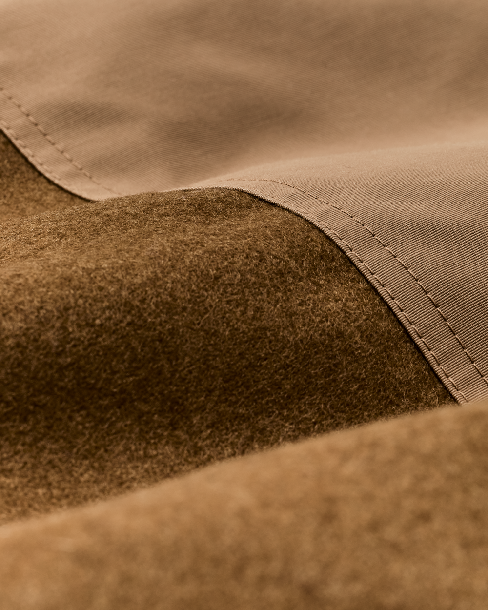 Alternate view of the Filson Filson X Crescent Down Works Parka - Dark Tan / Tan