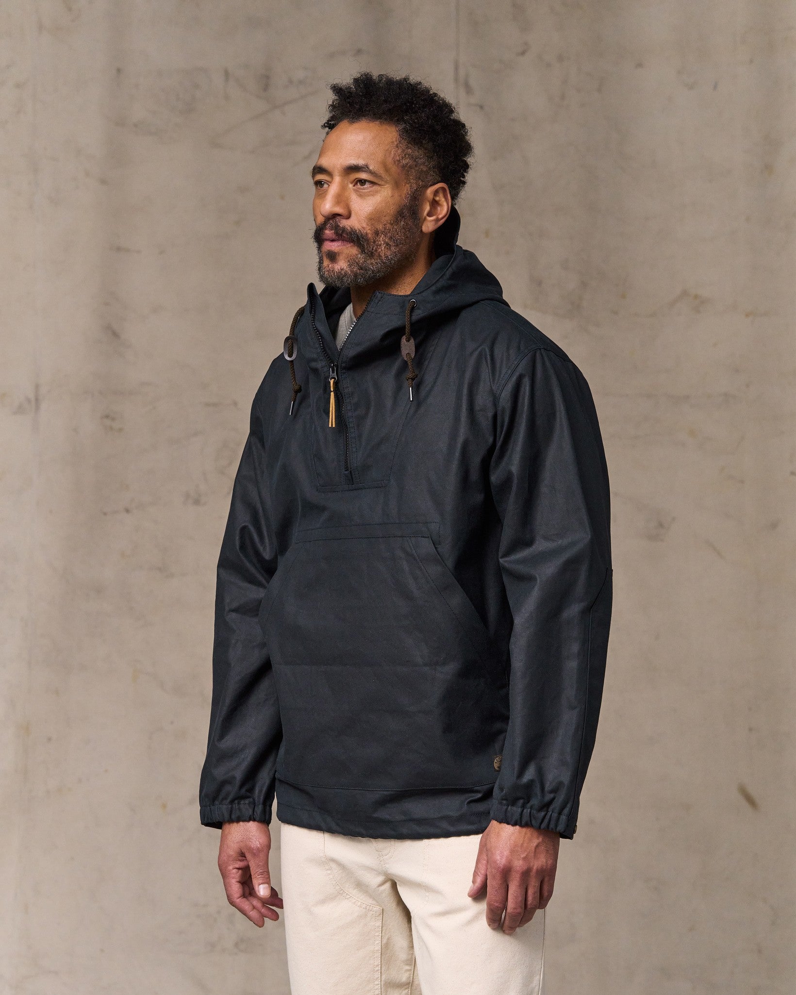 伊製 FILSON プルオーバーアノラック CORDURA 38 Shelter Cloth Waxed Anorak - Harbor Blue | Filson