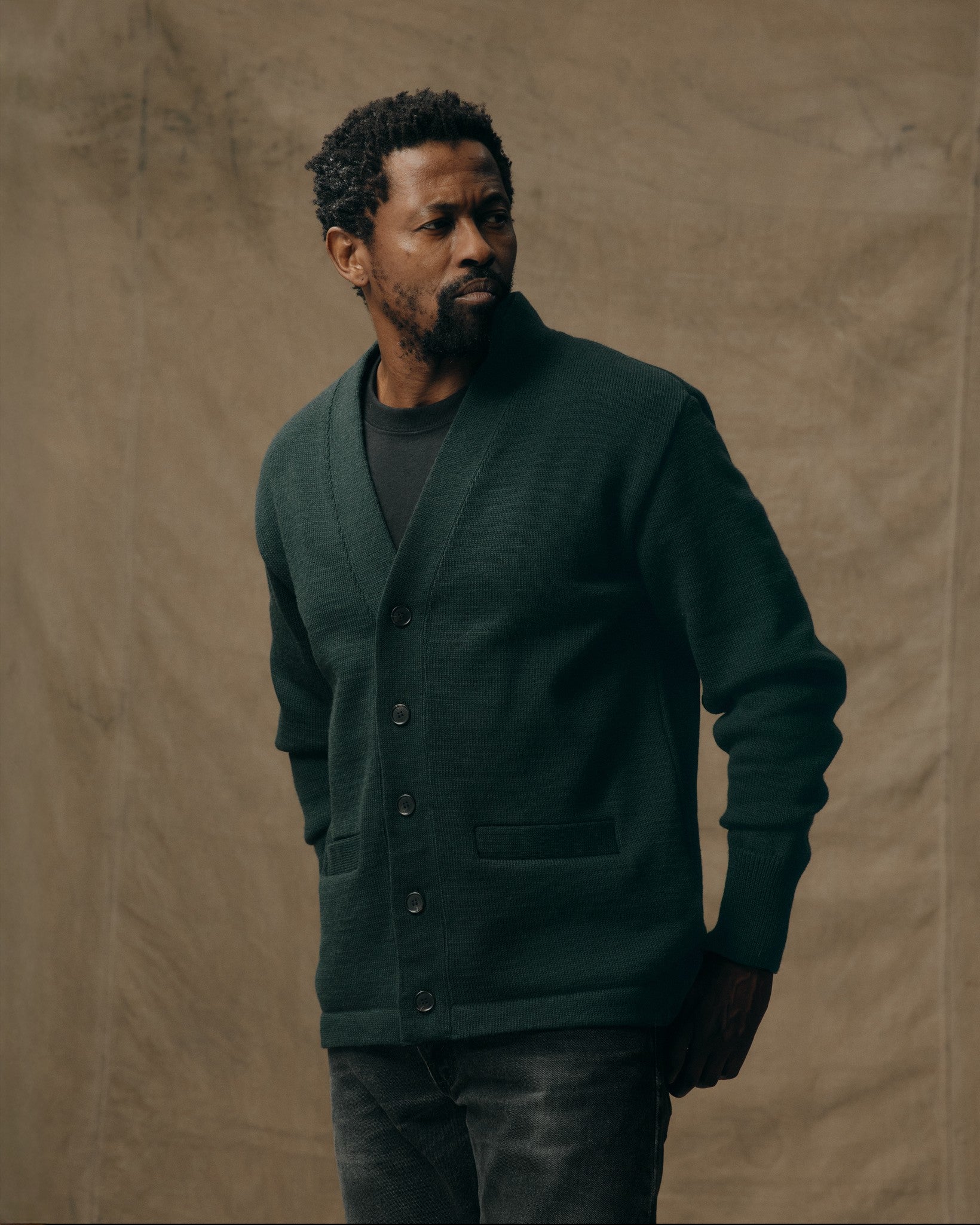 Guide Cardigan Sweater - Fir | Filson