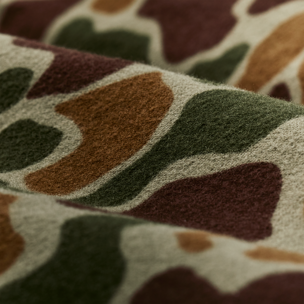 Alternate view of the Filson Field Flannel Shirt - Frog Camo