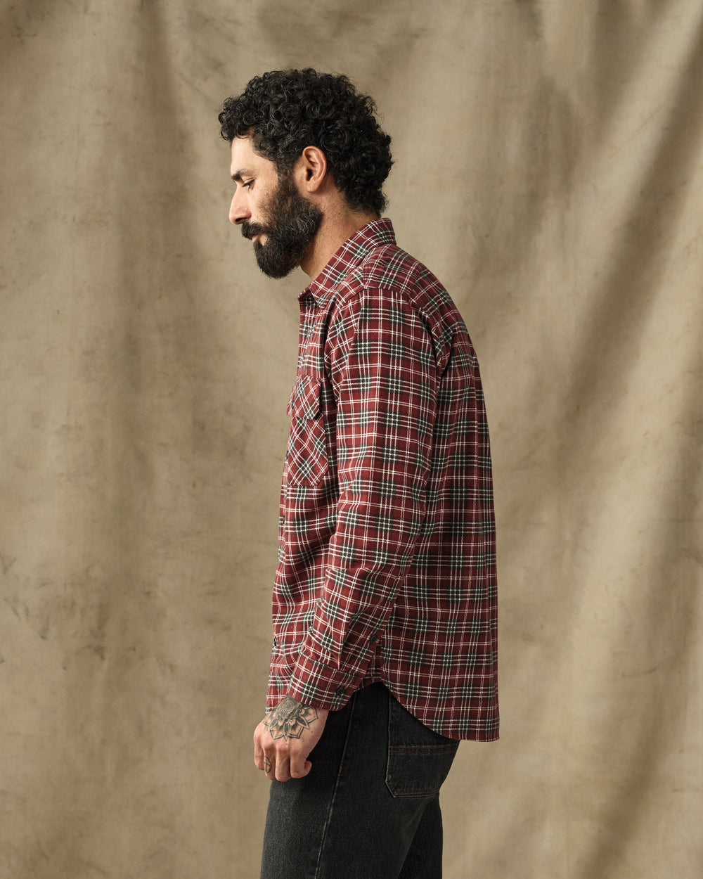 Field Flannel Shirt - Russet Red Plaid