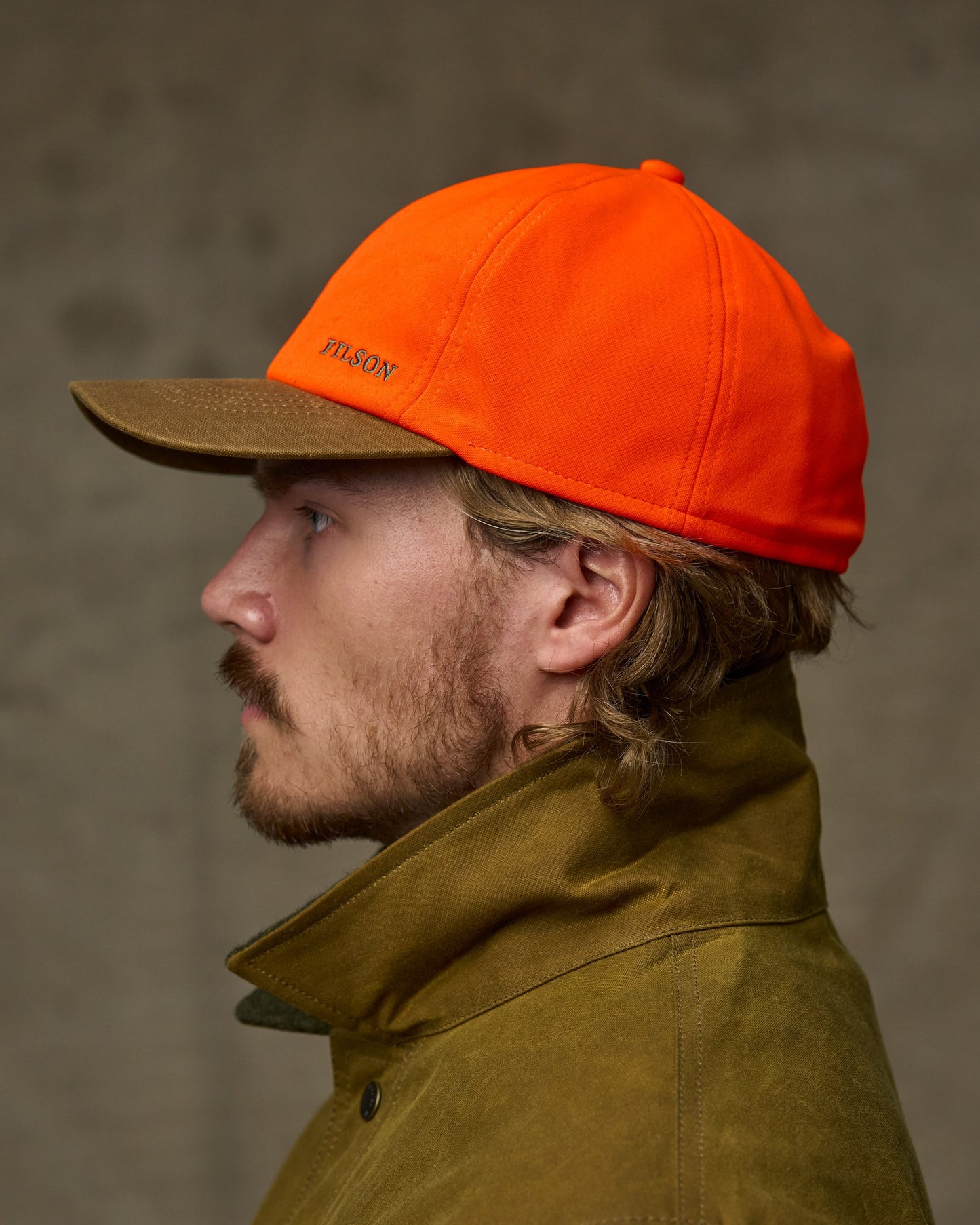 Insulated Blaze/tin Cloth Cap - Desert Tan / Blaze Orange