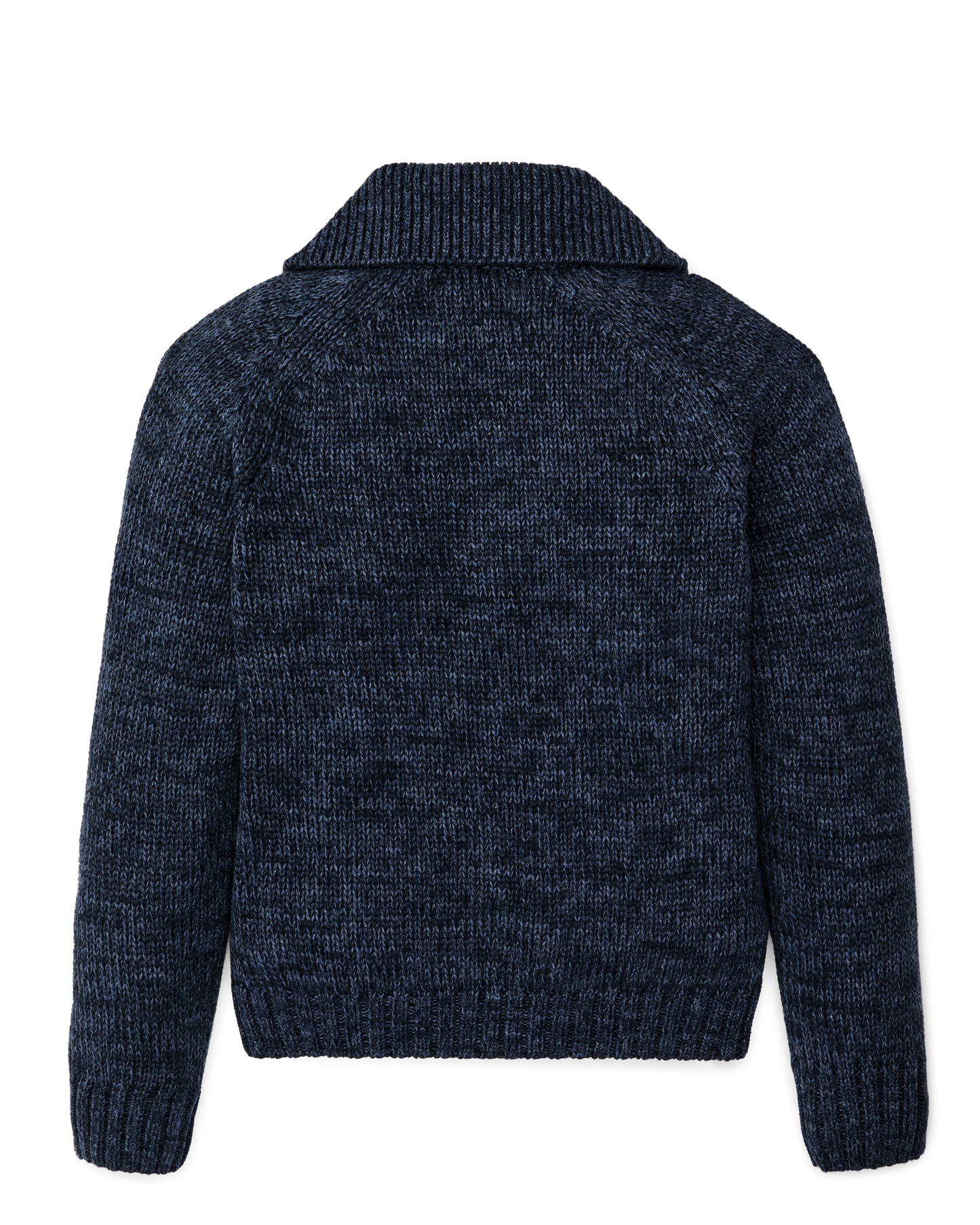 Alternate view of the Filson Women's Cotton Full-zip Cardigan - Navy / Marl