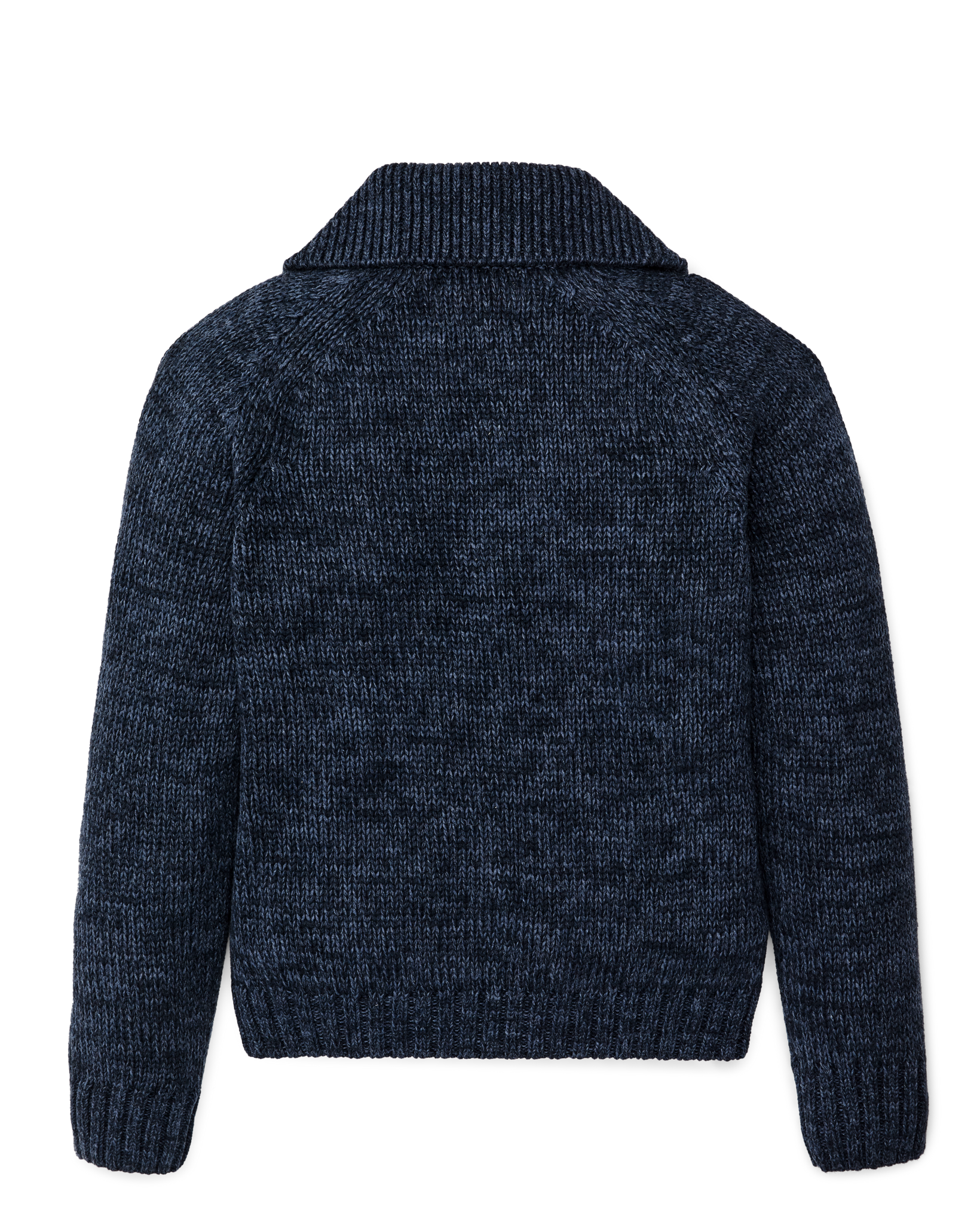 Alternate view of the Filson Women's Cotton Full-zip Cardigan - Navy / Marl