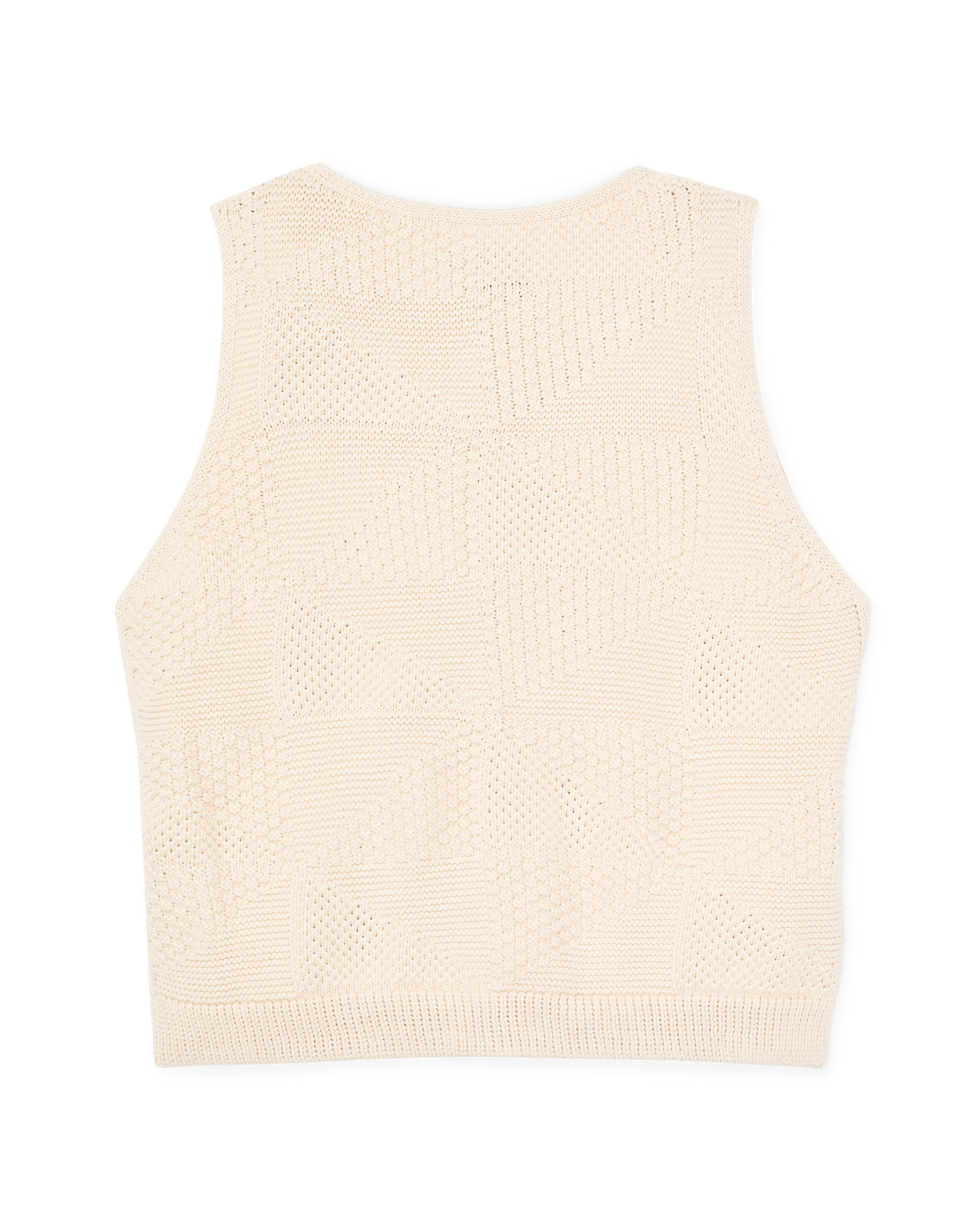 Alternate view of the Filson Women's Cotton Sweater Vest - Ivory