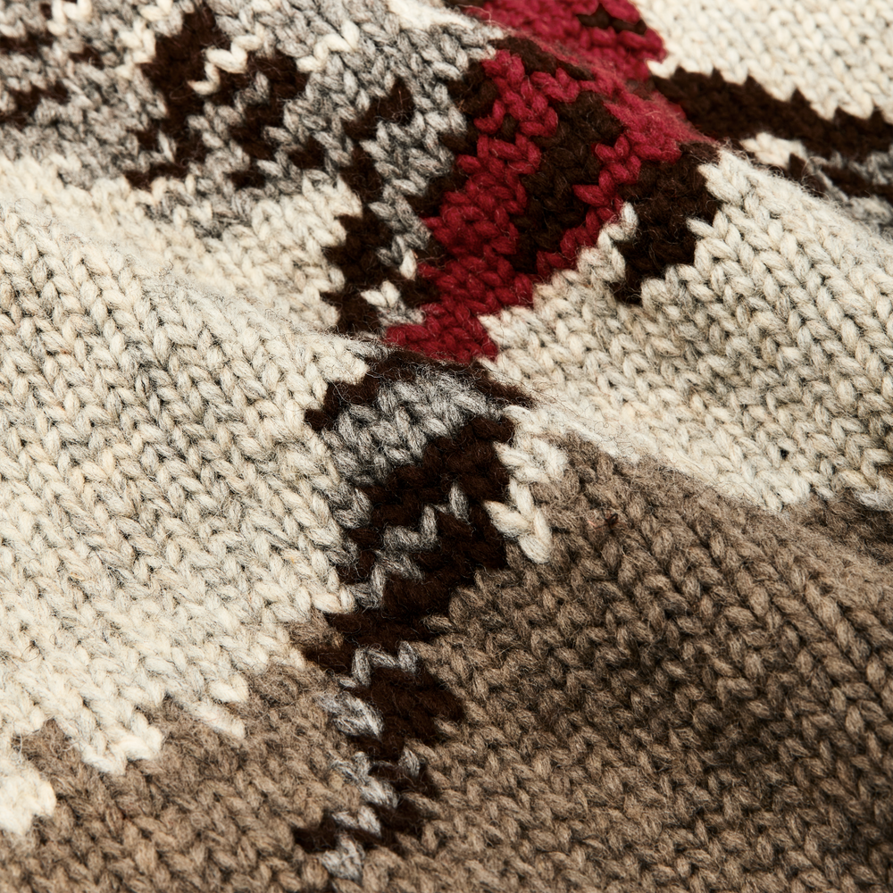 Alternate view of the Filson Handmade Full-zip Sweater - Pheasant Heather