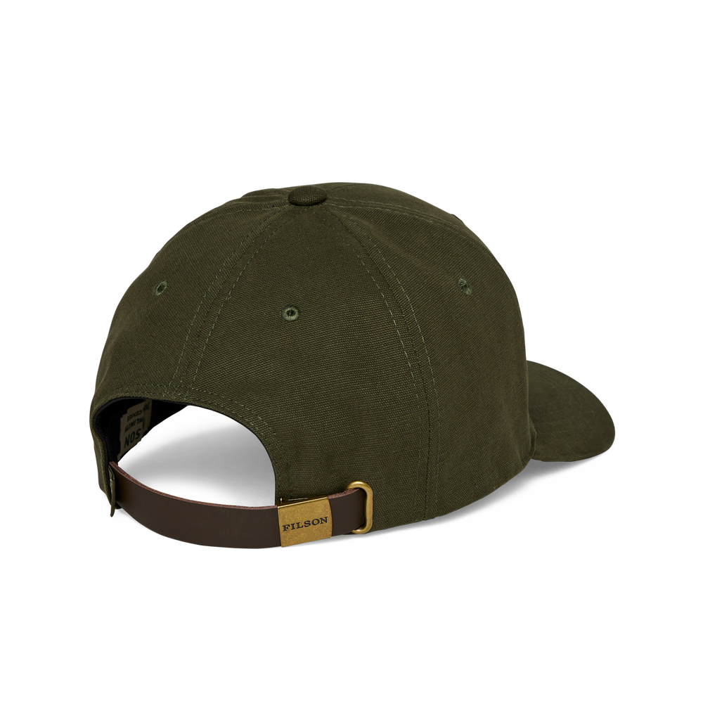 Alternate view of the Filson Ducks Unlimited Logger Cap - Filson / Du