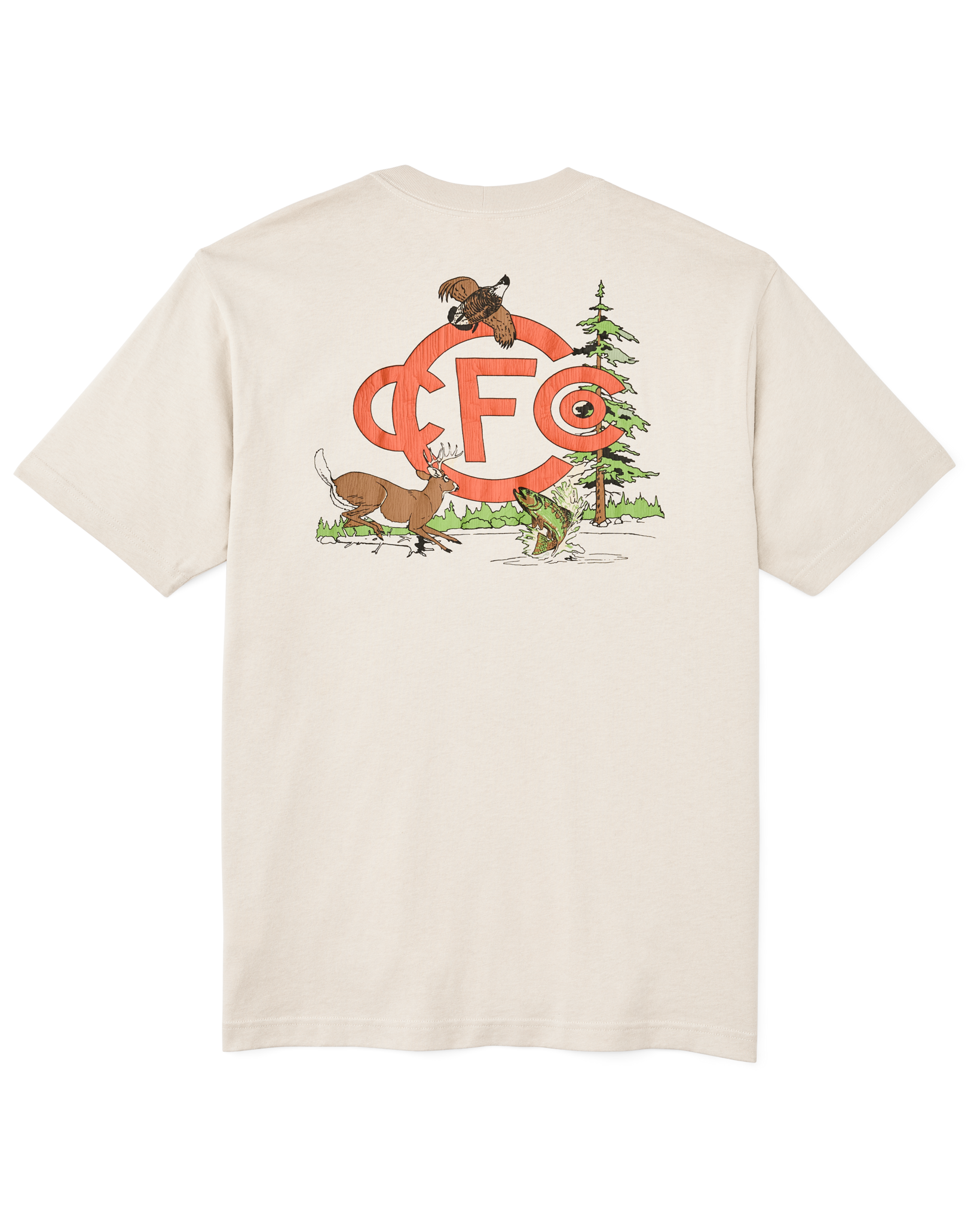 Alternate view of the Filson S/s Sportsman Club Graphic T-shirt (frontier) - Cliff Gray / Sportsman Club