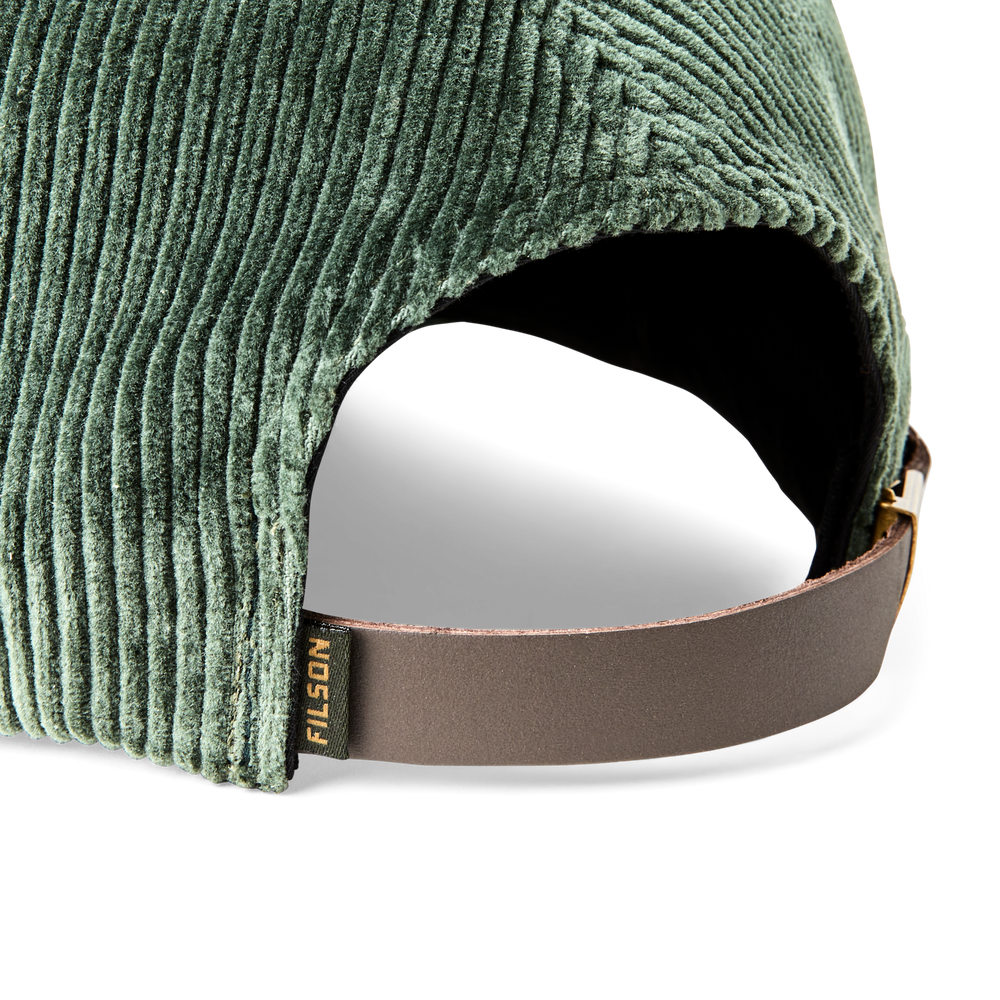Alternate view of the Filson Smokey Bear Logger Cap - Spruce / Smokey