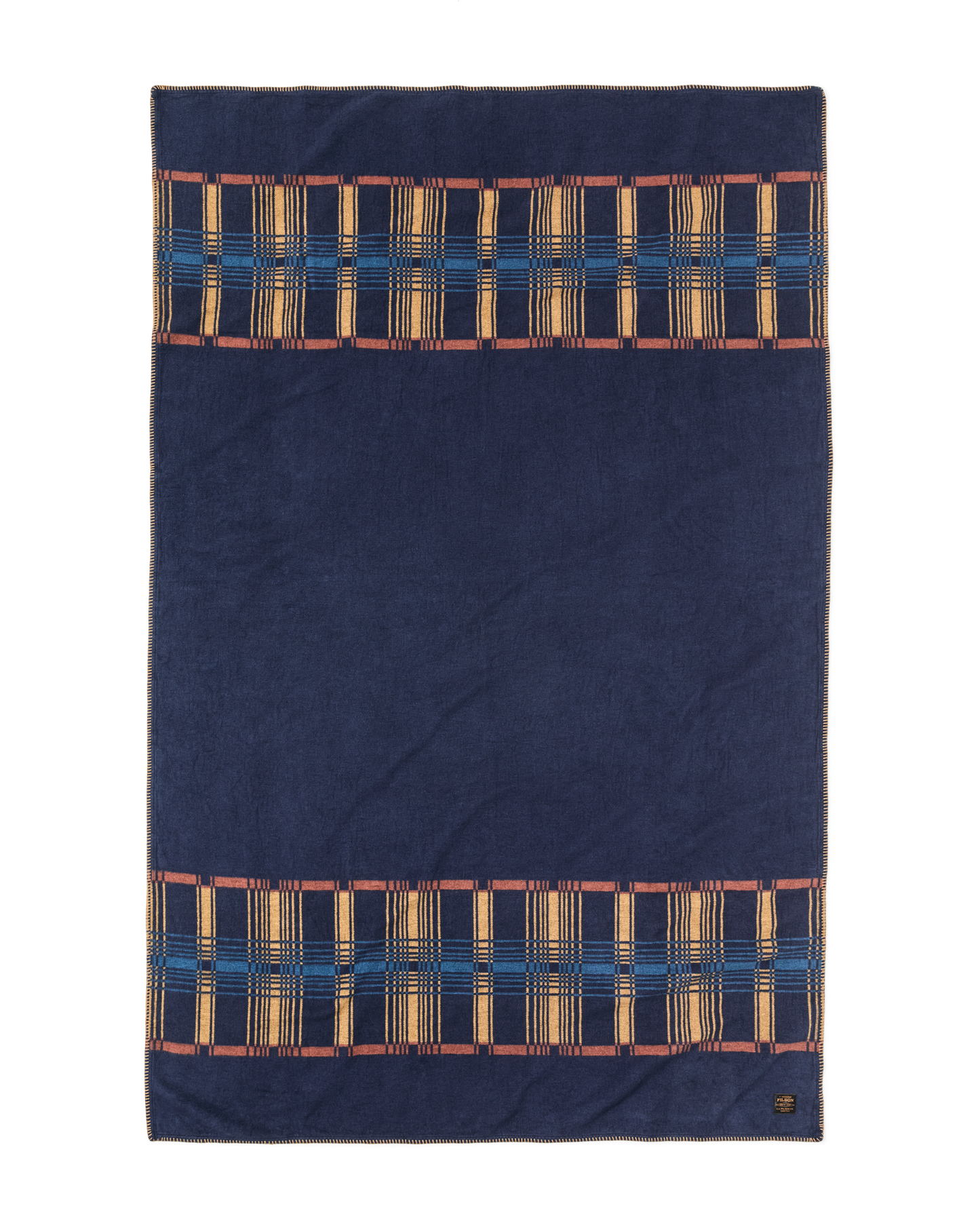 Cotton Blanket - Navy / Irondale