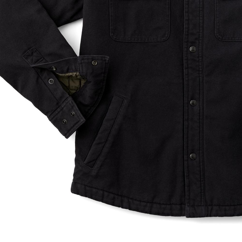 Alternate view of the Filson Fleece Lined Jac-shirt - Dark Navy