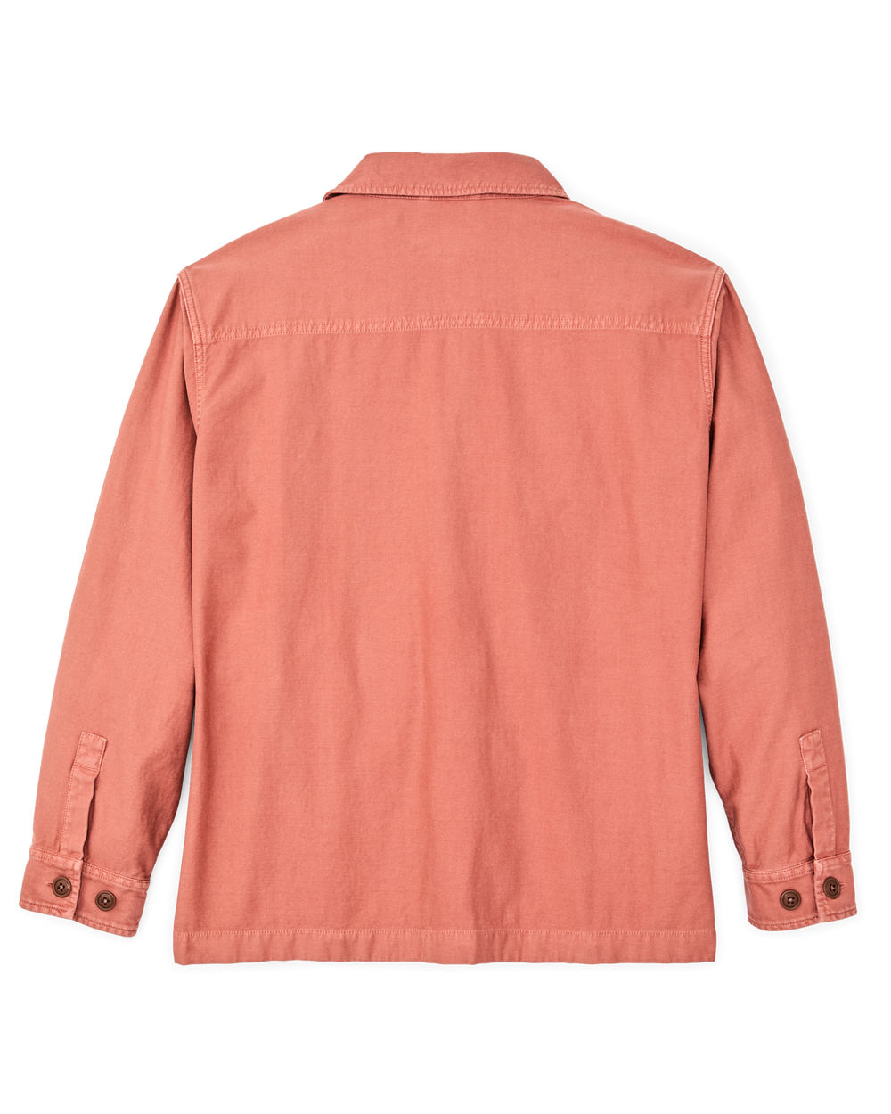 Alternate view of the Filson Women's Reverse Sateen Jac-shirt - Copper Brown