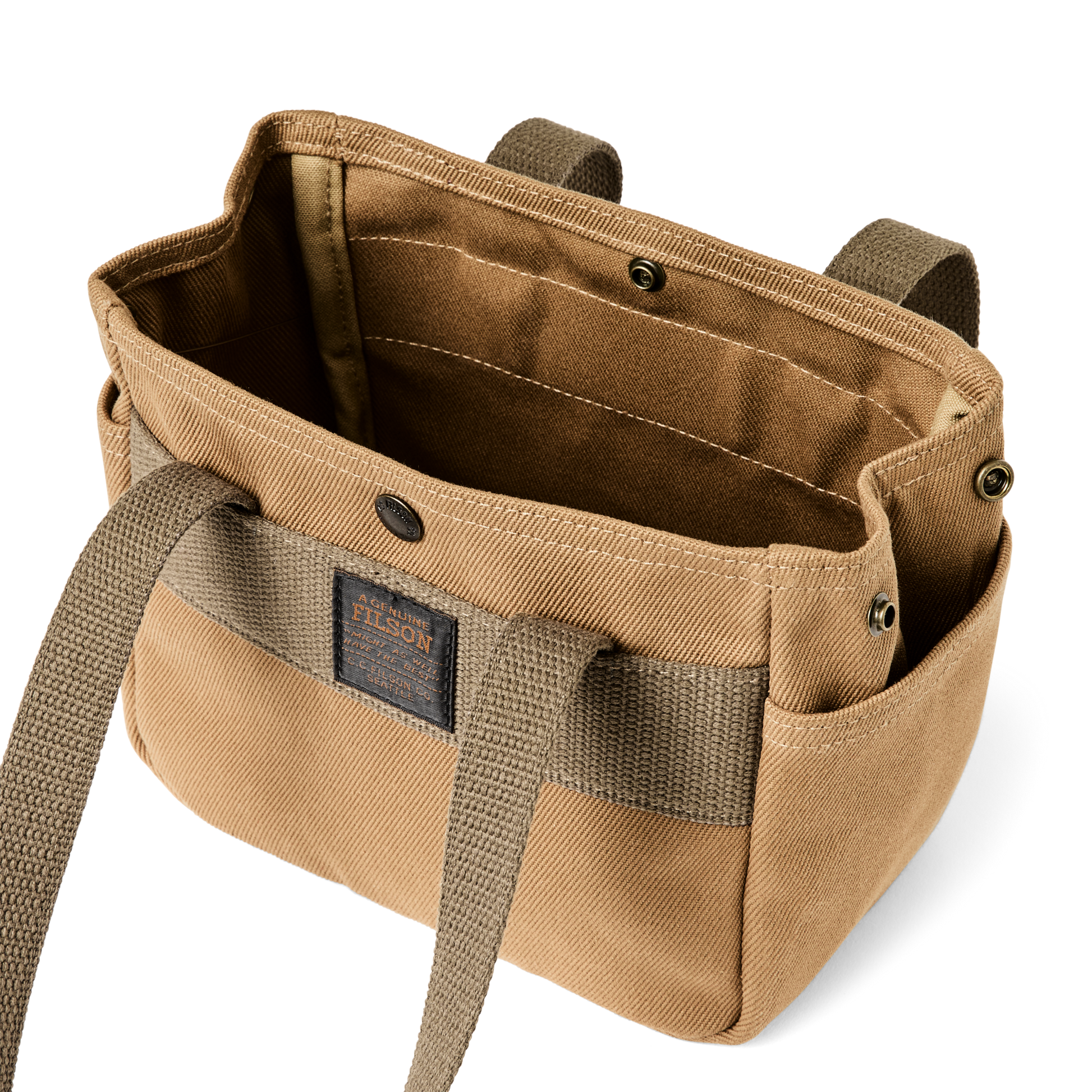 filson トートバッグ ミニサイズ アメリカ製 Rugged Twill Small Open Tote Bag | Filson