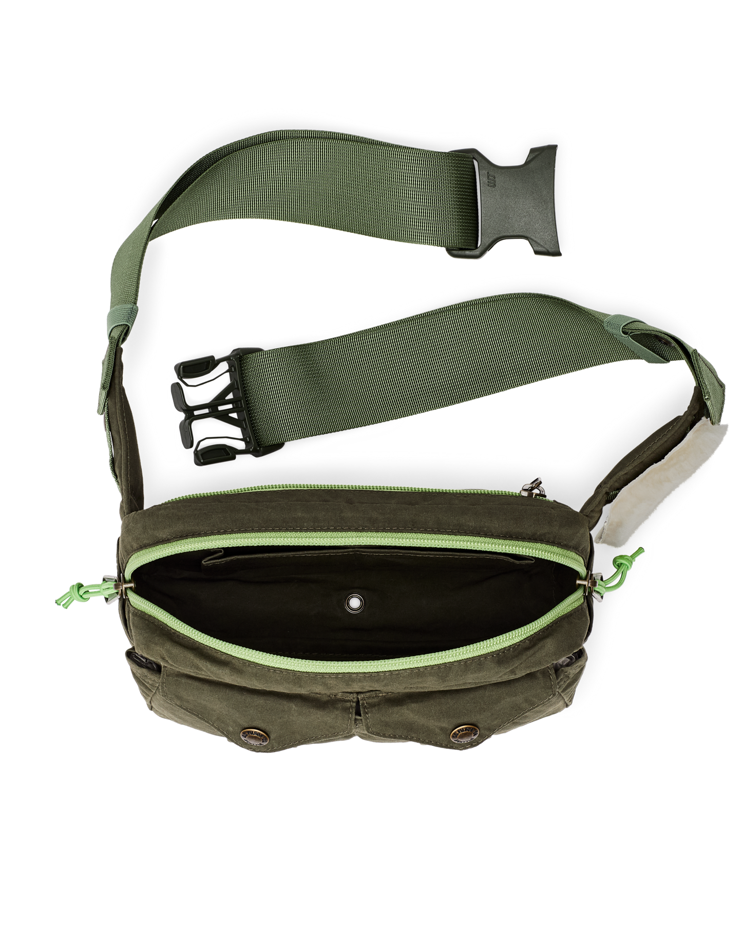 Alternate view of the Filson Filson X Housefly Ranger Waistpack - Otter Green