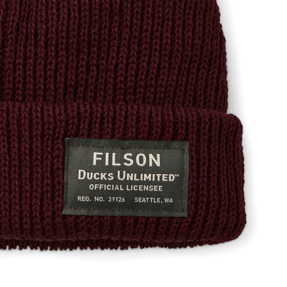 Alternate view of the Filson Ducks Unlimited Watch Cap - Sequoia