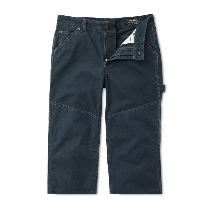 Wmn's Canvas Straight-Leg Pants - Dark Navy