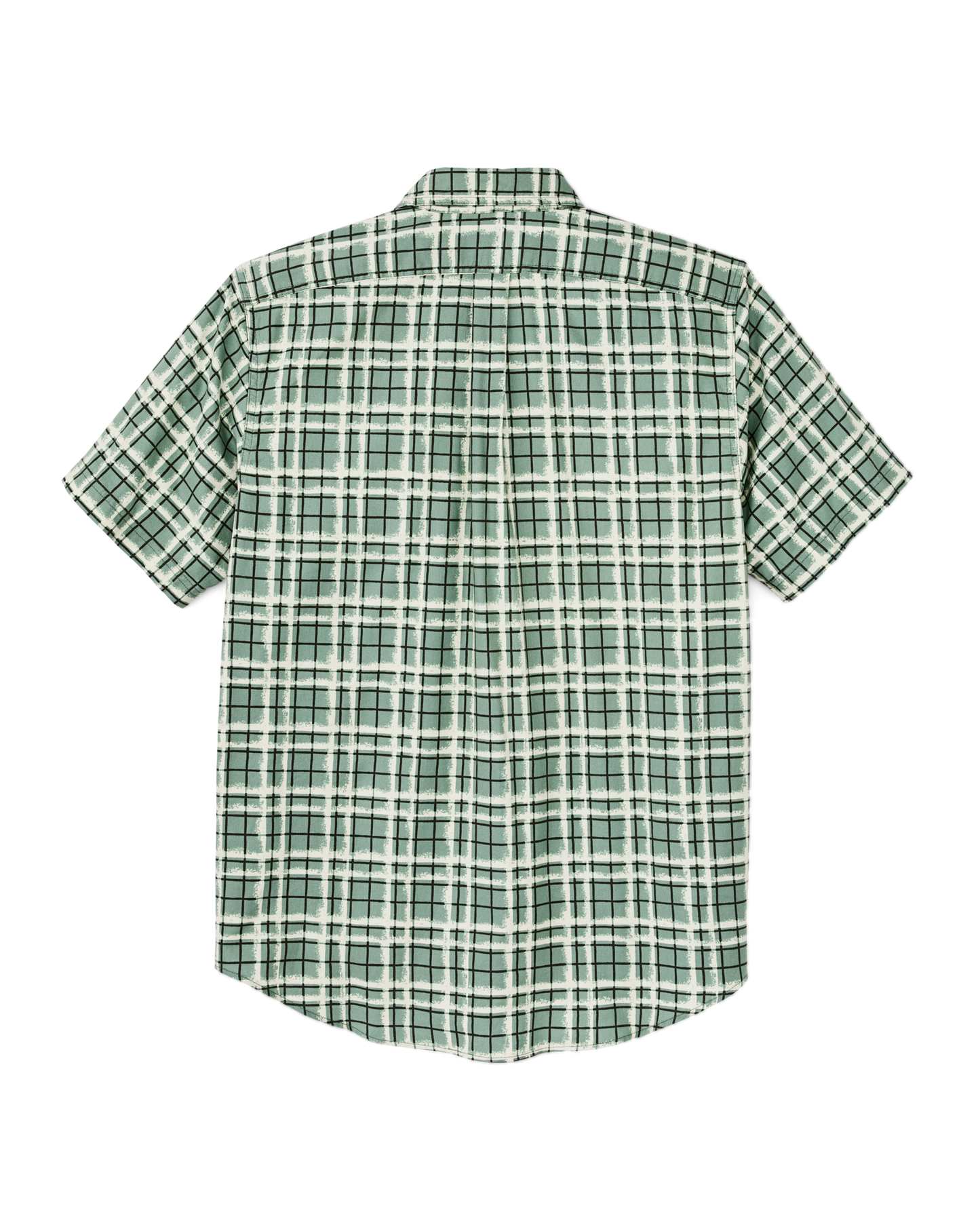 Short Sleeve Lightweight Alaskan Guide Shirt  - Deep Sea / Speckle Plaid