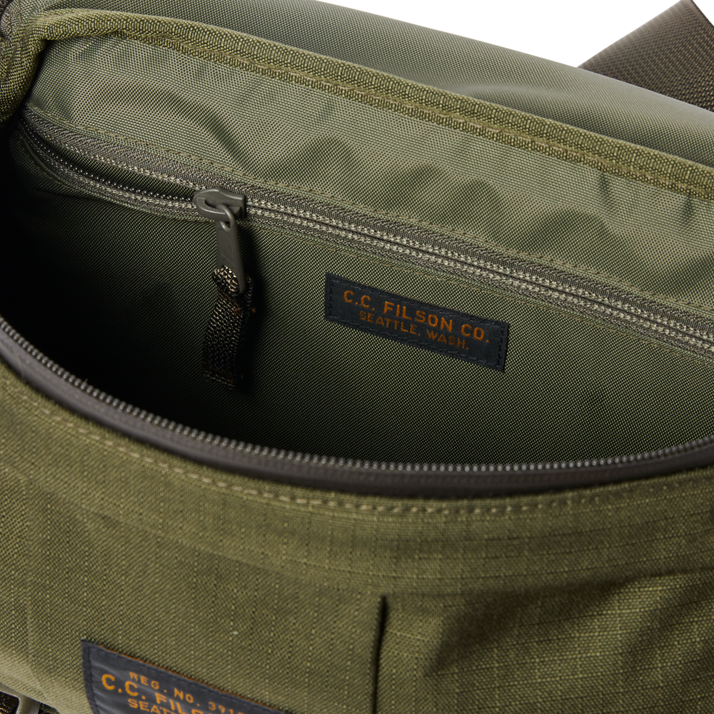 Alternate view of the Filson Ripstop Compact Waist Pack - Surplus Green