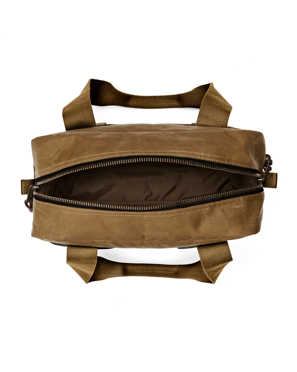 Alternate view of the Filson Tin Cloth Zipper Tote Bag - Dark Tan