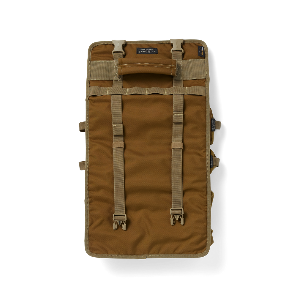 Alternate view of the Filson Alcan Tin Cloth Tool Rool - Dark Tan