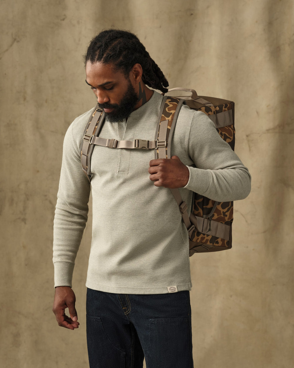 All-Weather 40L Duffle - Buckskin Camo