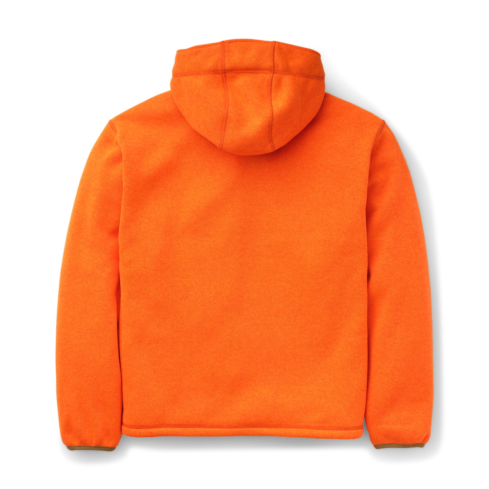 Alternate view of the Filson Ridgeway Fleece Pullover - Flame