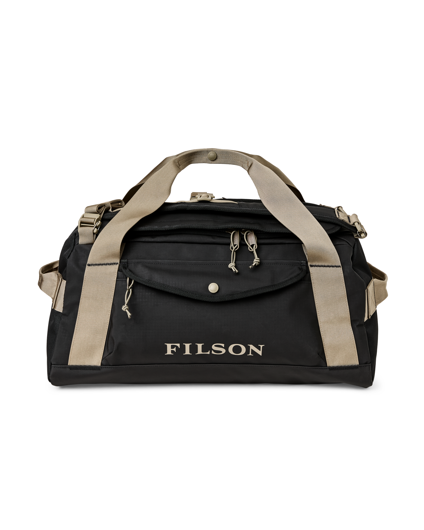 All-weather 40l Duffle - Black / Covert