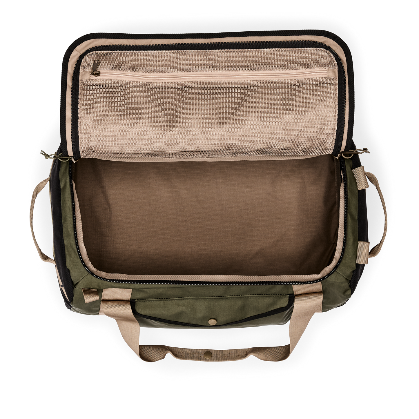 Alternate view of the Filson All-Weather Medium Duffle - Olive / Black / Covert
