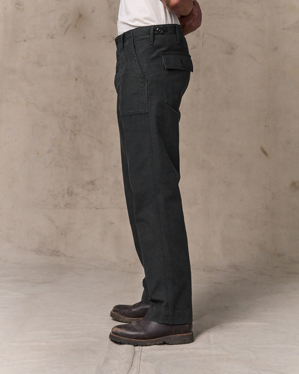 Field Supply Pants - Washed Faded Black