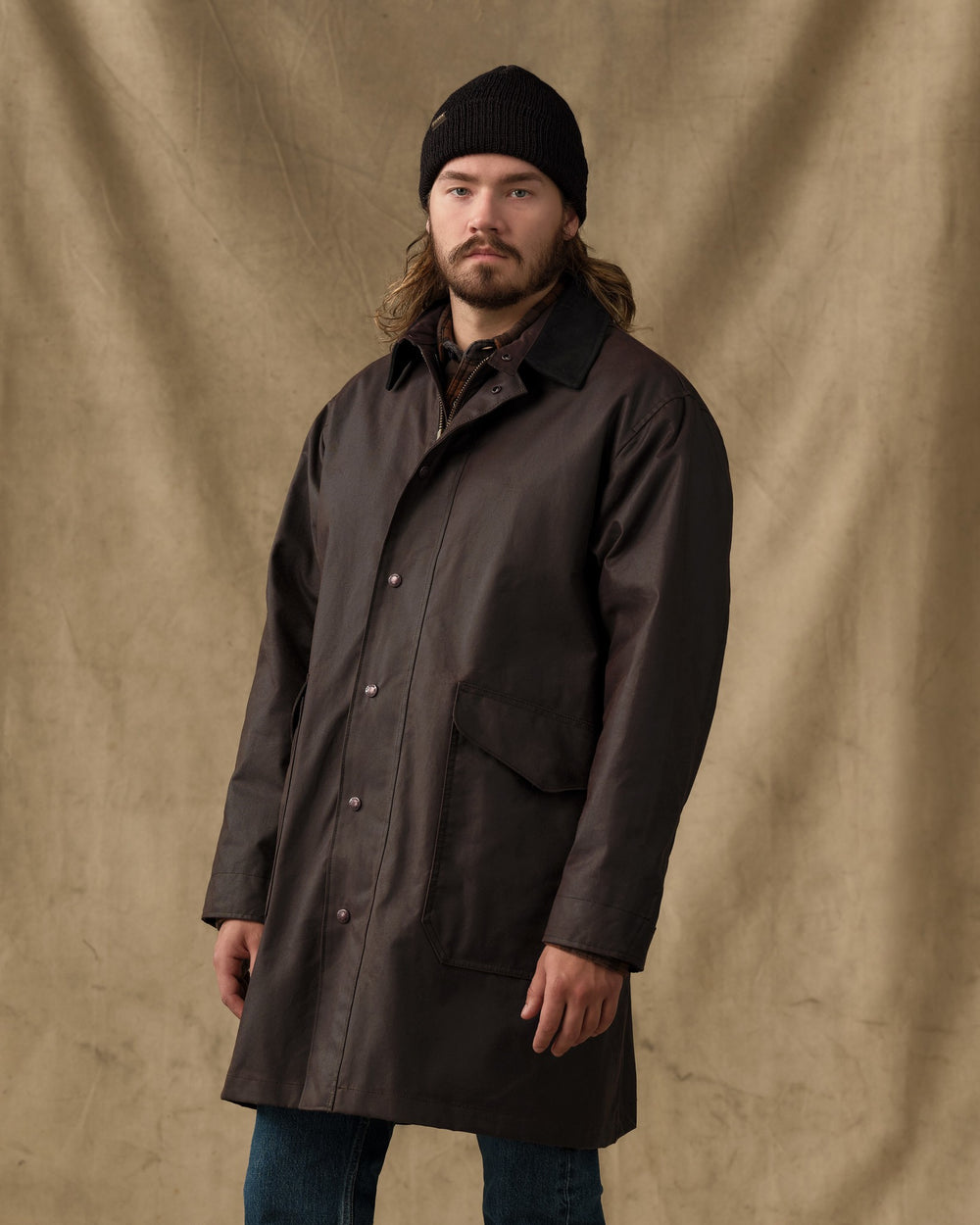 Shelter Cloth Trench Coat - Orca Gray