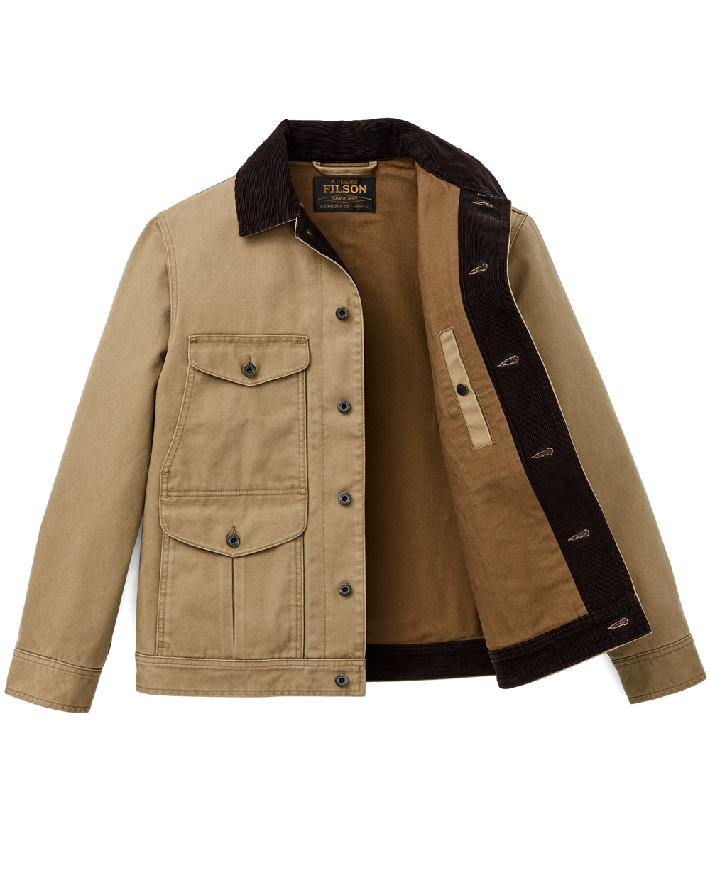 Rustic Canvas Journeyman Jacket - Antique Bronze