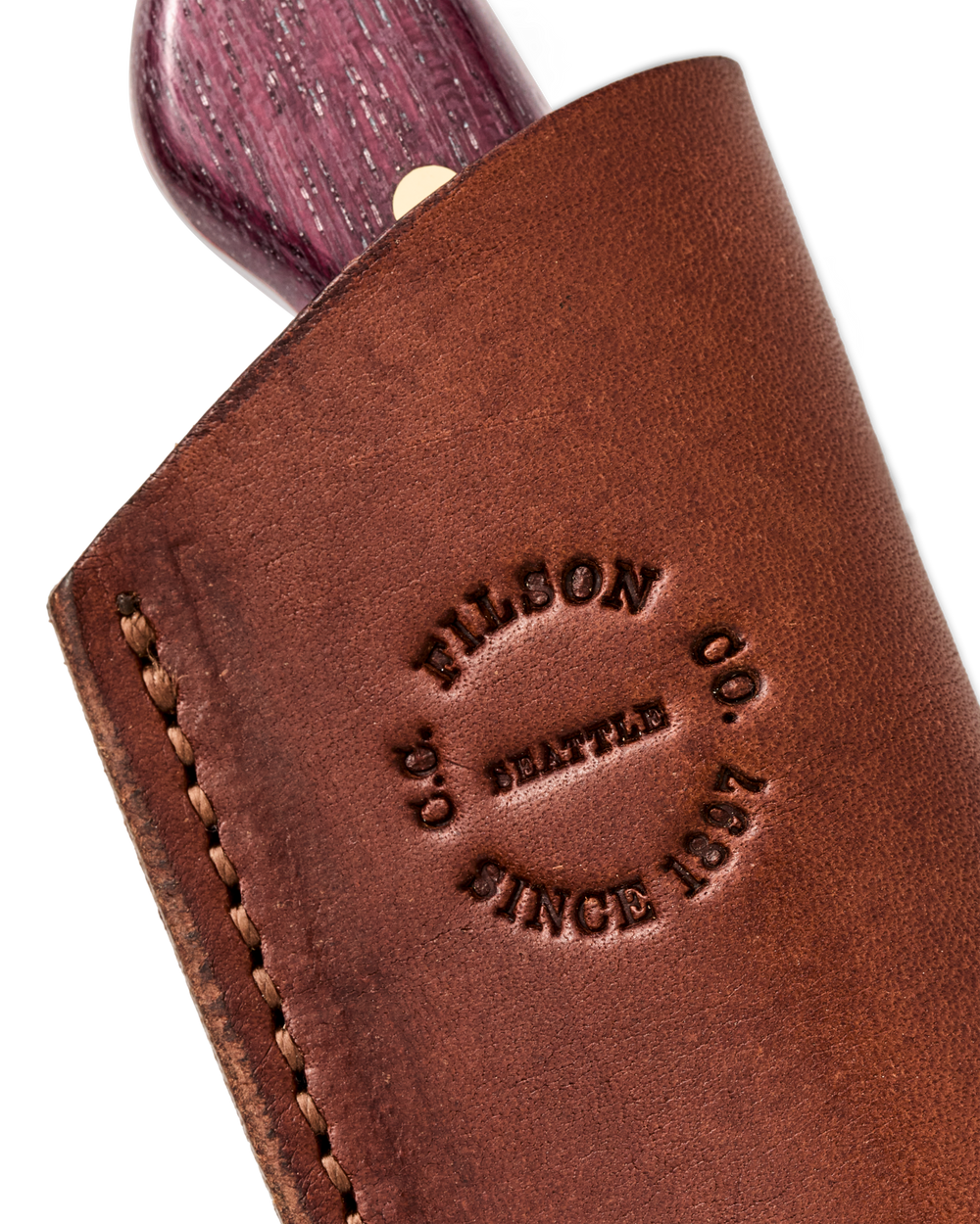 Graycloud Outfitter Knife - Purpleheart Wood