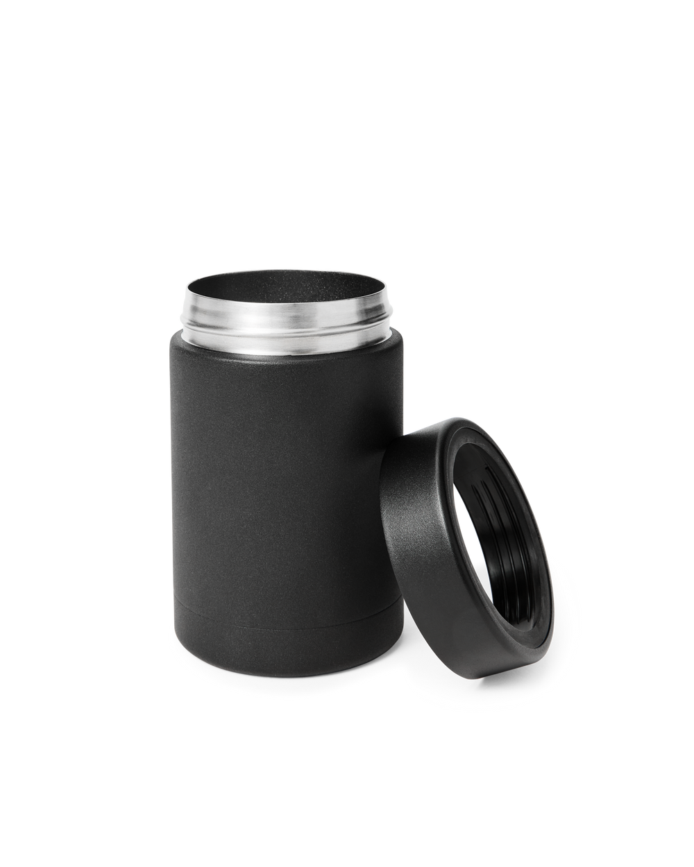 Tree Graphic Can Cooler 12-oz - Black