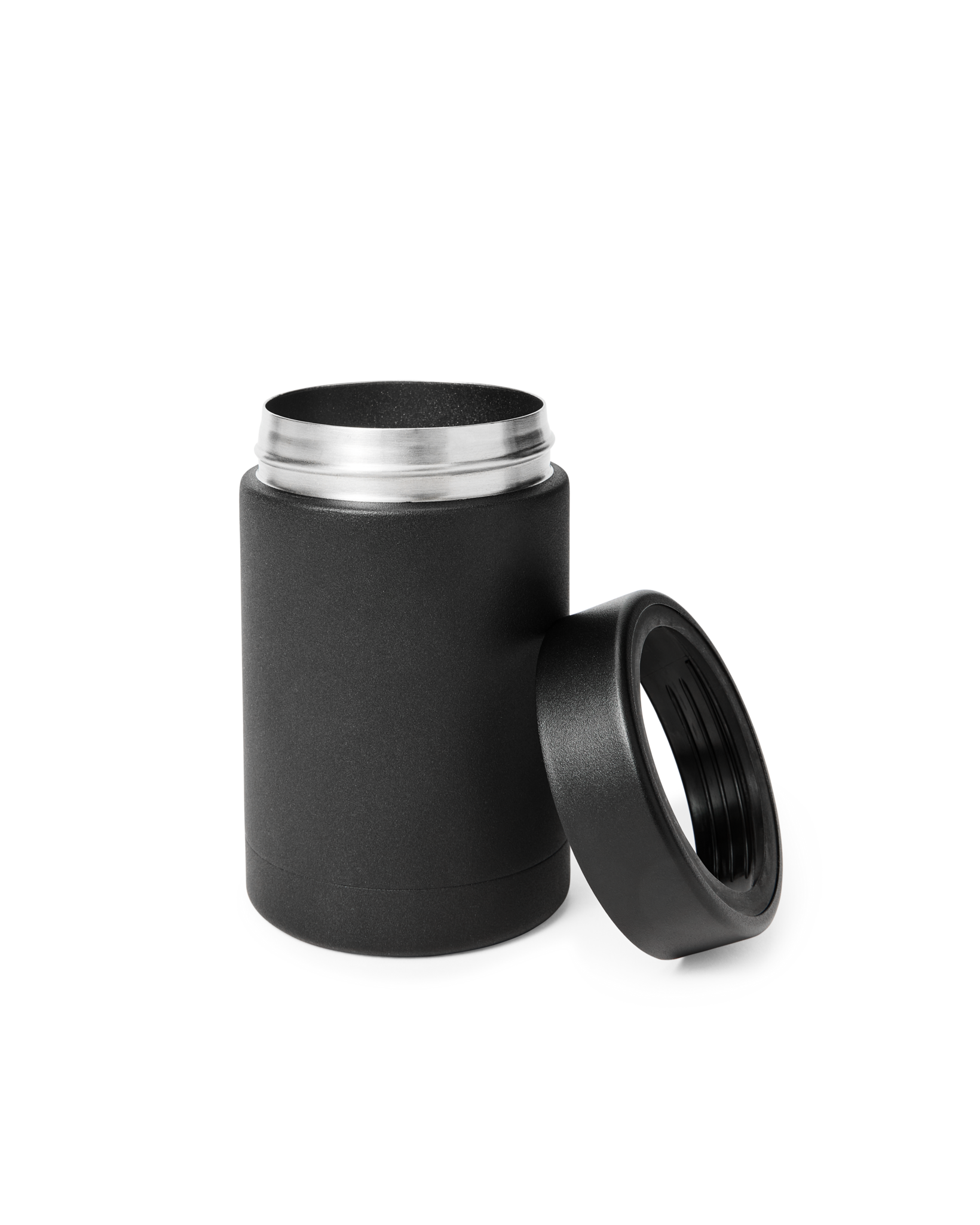 Tree Graphic Can Cooler 12-oz - Black