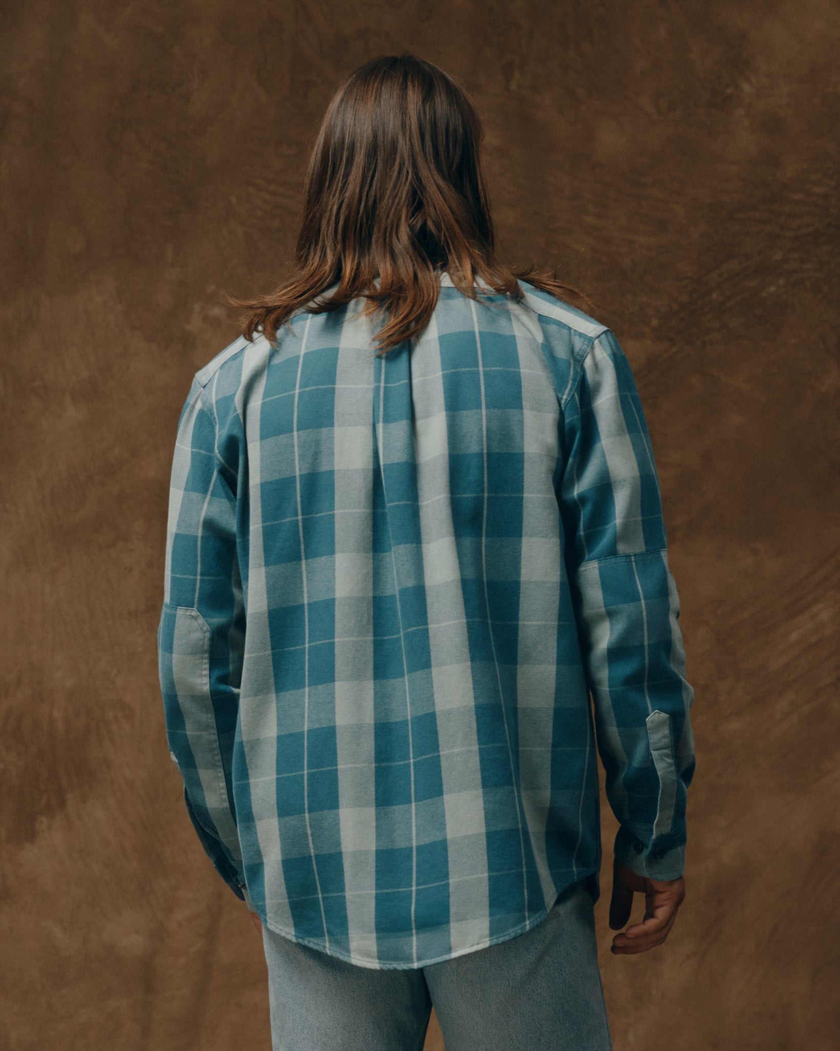 Vintage Wash Alaskan Guide Shirt - Jasper / Dark Teal Plaid | Filson