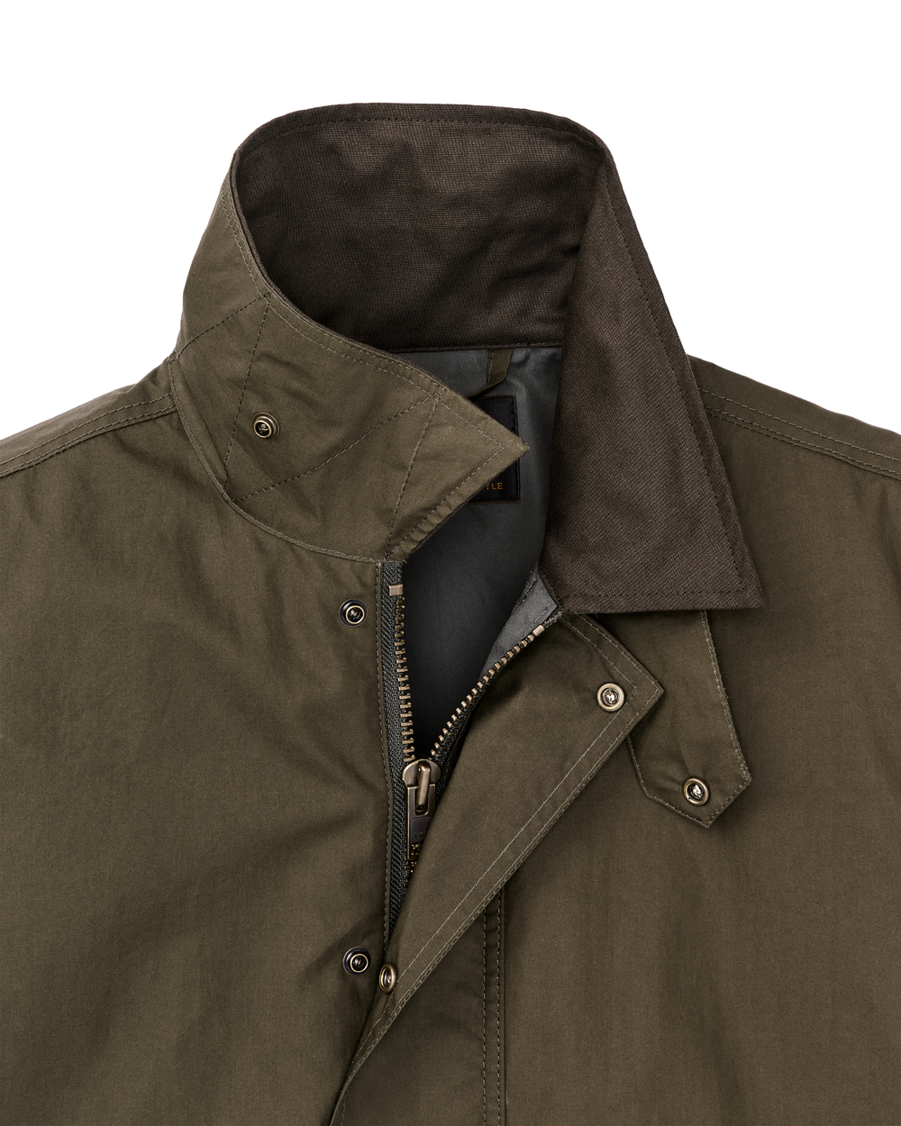 Dry Wax Short Field Jacket - Burnt Olive